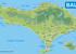 Общая карта Бали