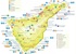 Общая карта Тенерифе