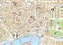Карта Готического квартала Барселоны