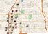 Карта достопримечательностей Лас-Вегаса