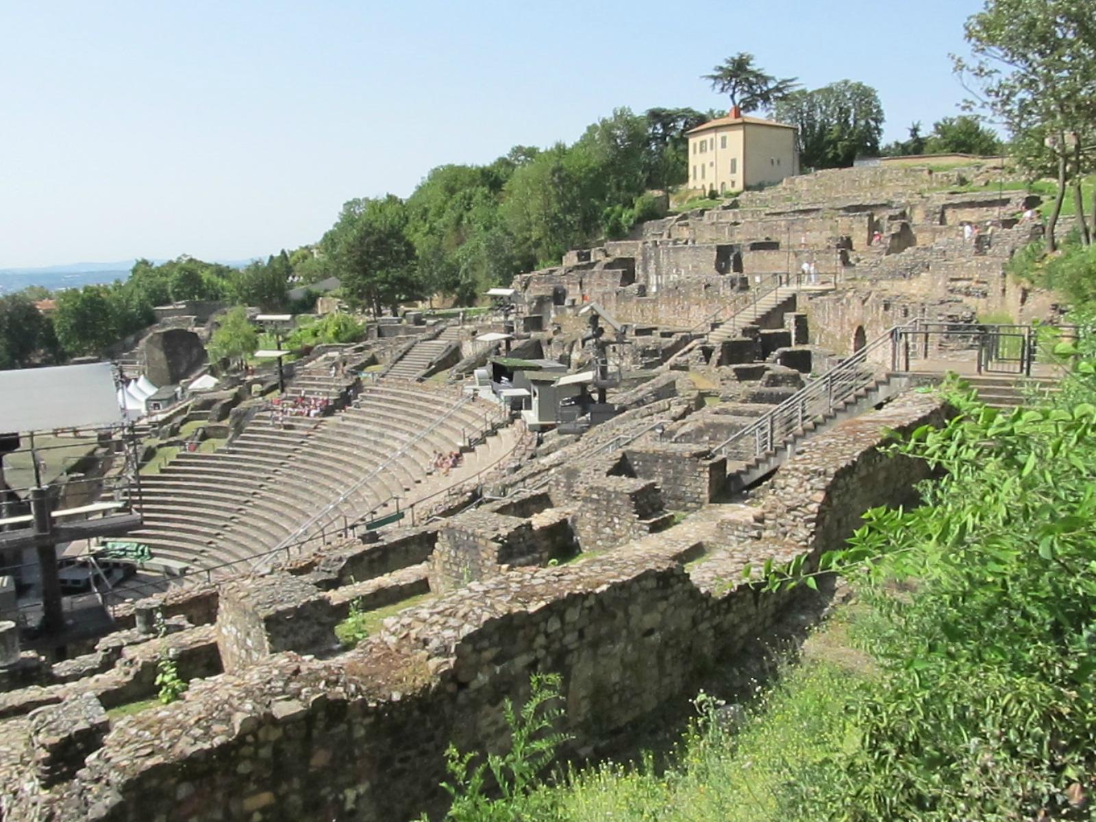 Римский театр на холме Фурвьер