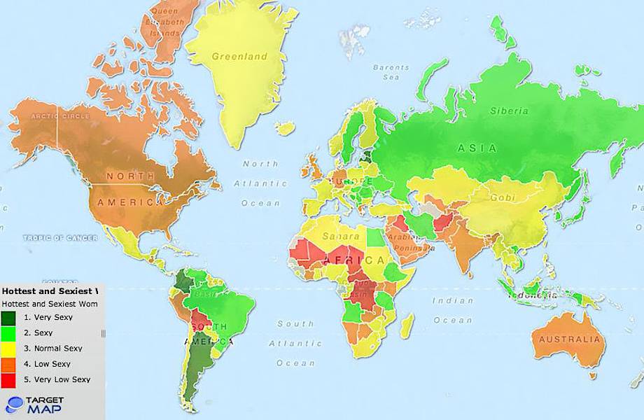38 карт, которые никогда не покажут на уроках географии