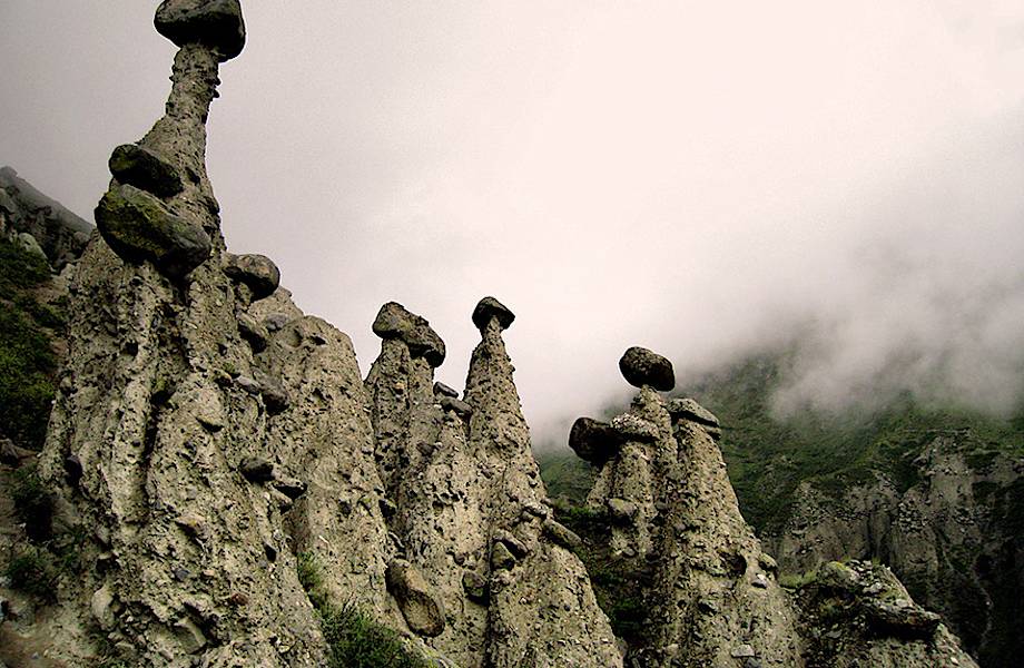 20 снимков уникальных каменных грибов на реке Чулышман 