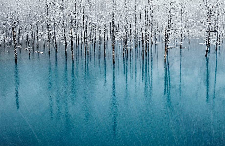 15 потрясающих замёрзших водоёмов, которые выглядят как произведения искусства