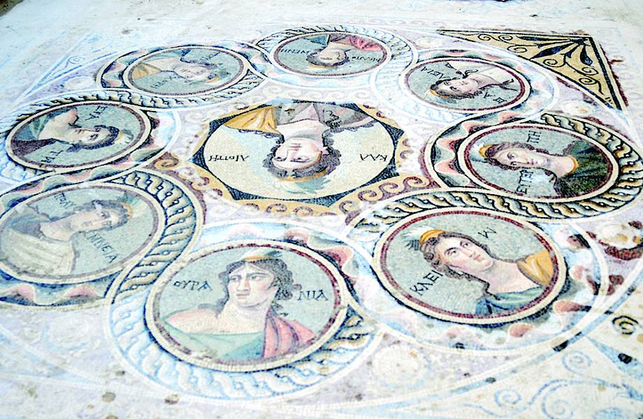 В Турции обнаружены удивительные мозаики 300 года до н.э.