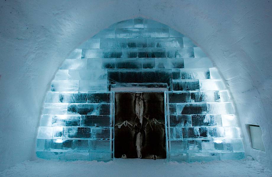 Удивительная ледяная обитель Icehotel для любителей прохлады