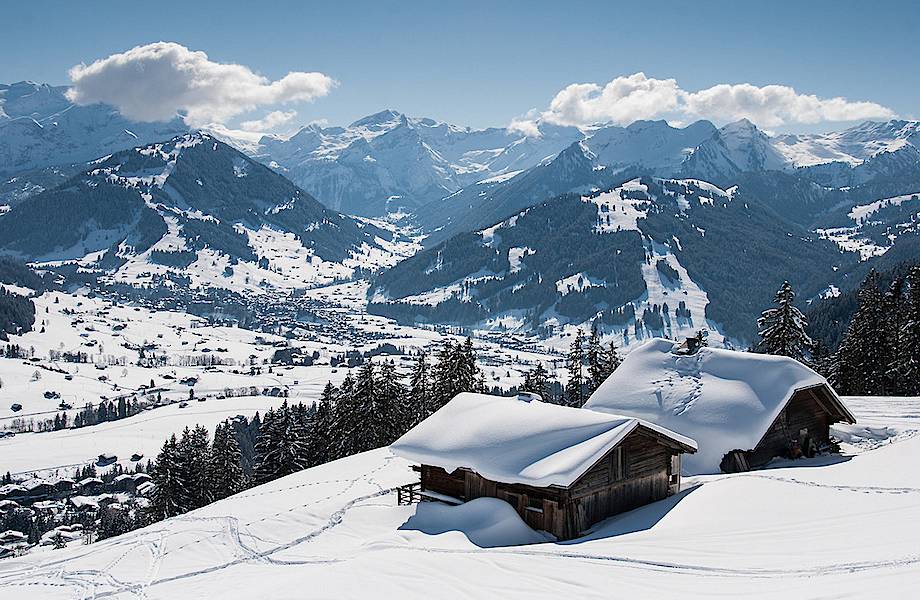 Величественные Альпы и самые лучшие горнолыжные курорты Швейцарии