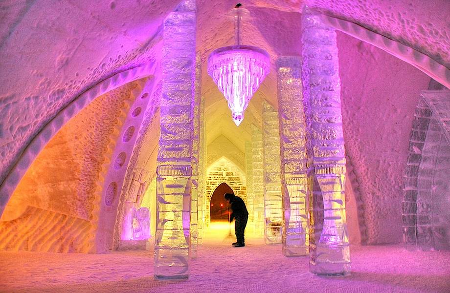 8 потрясающих отелей из льда со всего мира, от которых на душе становится теплее