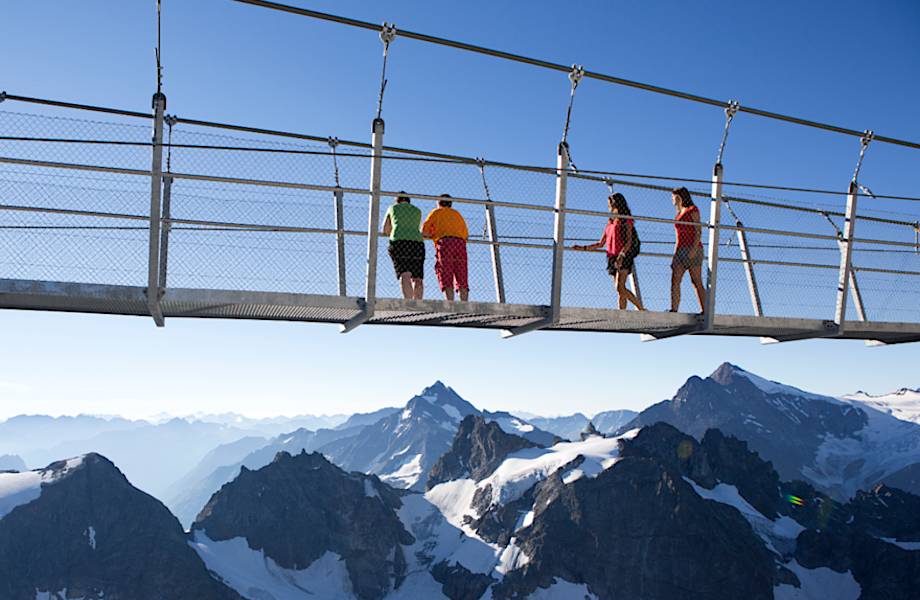 В Швейцарии находится самый страшный мост в мире