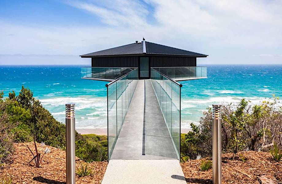 Секрет невероятного дома в Австралии, плавающего на морских волнах