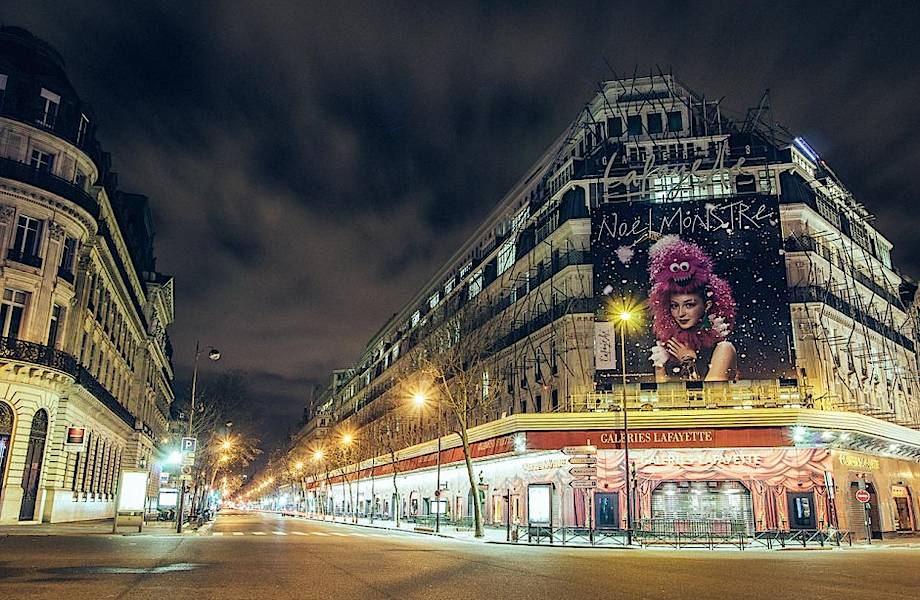 15 потусторонних снимков пустынного Парижа, от которых веет мистикой