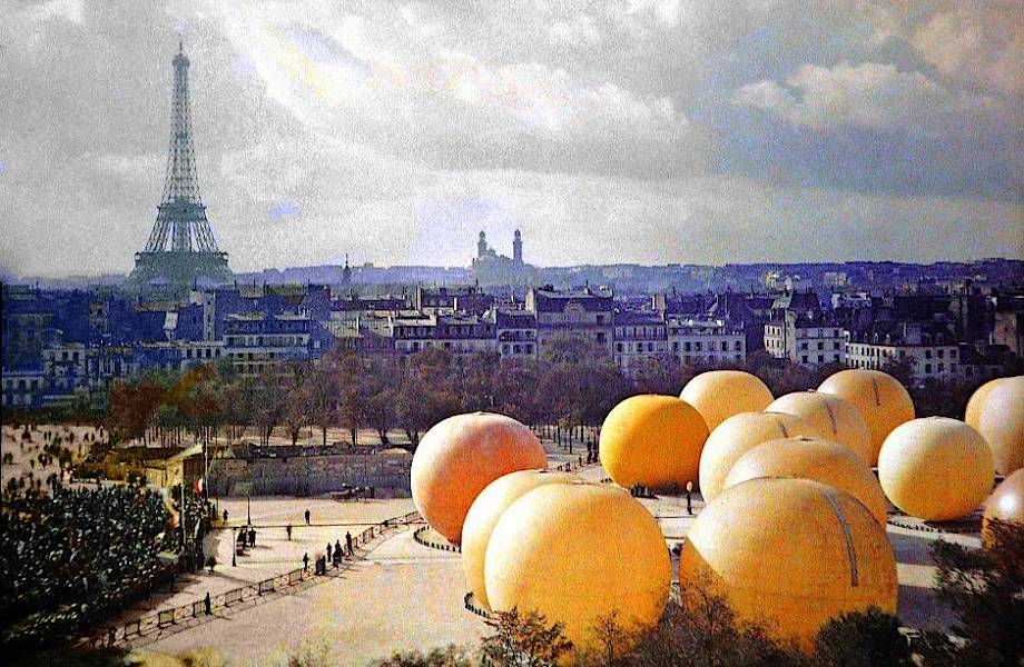 Вот как выглядел Париж 100 лет назад