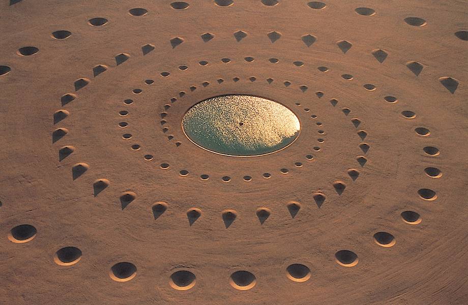 11 невероятных снимков песчаной картины в Сахаре