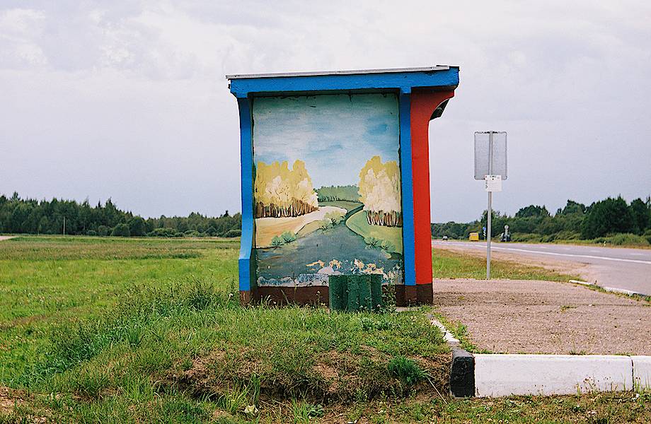 Шедевральные автобусные остановки в Белоруссии