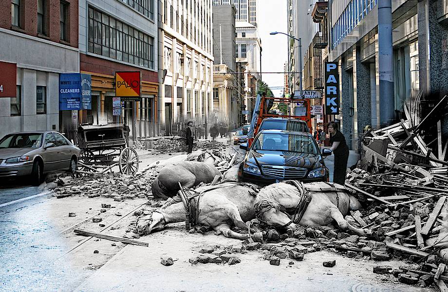 Сан-Франциско после землетрясения и сегодня: история ужасной трагедии