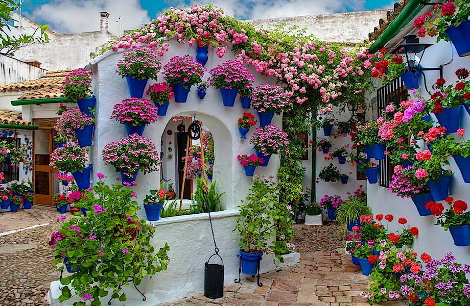 Фестиваль цветов в испанских патио. Красивая жизнь простых испанцев