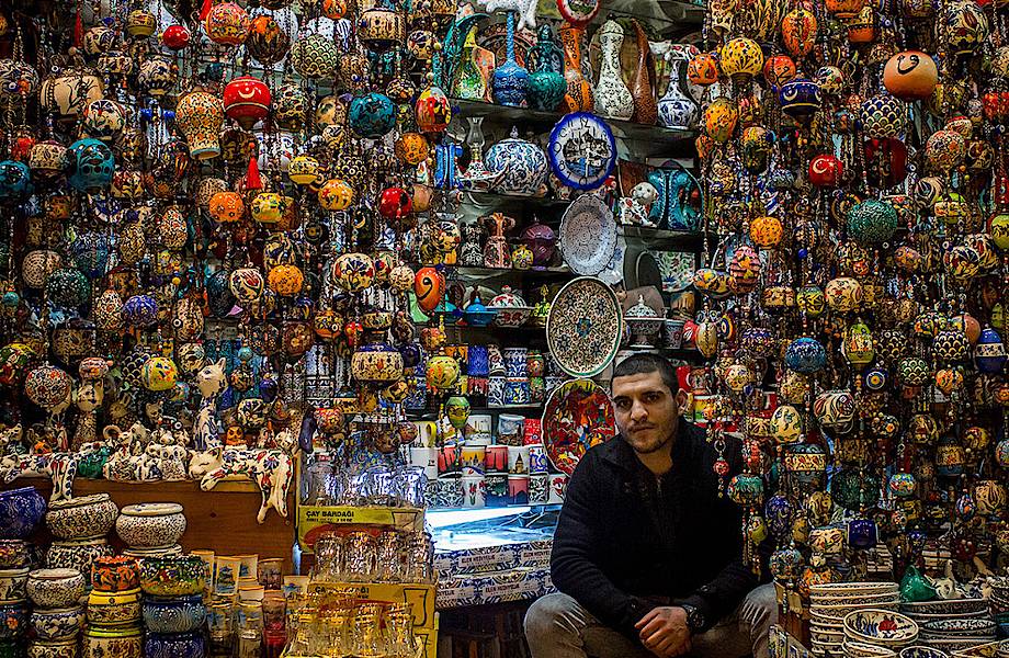 Гранд базар в Стамбуле — cтарейший рынок мира