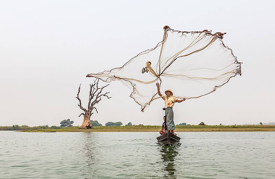 Бирма. Танец с сетью