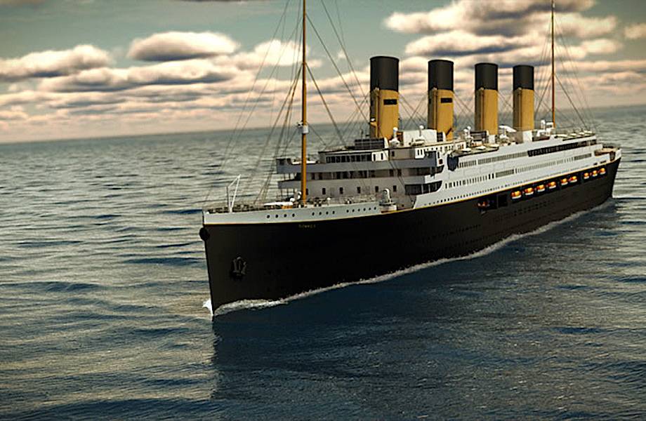 Сенсация! В 2018 году в плавание отправится второй «Титаник»!