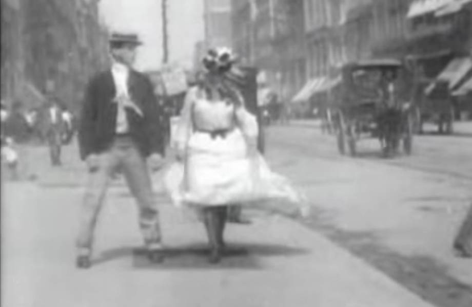Это бомба! Старейшее видео, снятое в Нью-Йорке в 1896 году! 