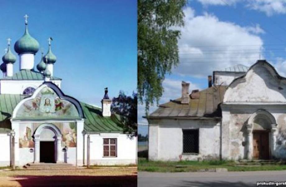 Тогда и сейчас: 30 красноречивых снимков о том, как изменилась Россия за 100 лет