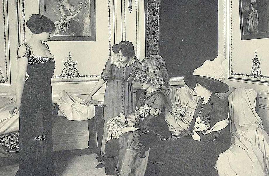 Какой была парижская мода 100 лет назад
