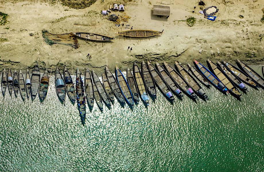Летчик из Бангладеш сделал потрясные снимки родной страны с высоты птичьего полета! 