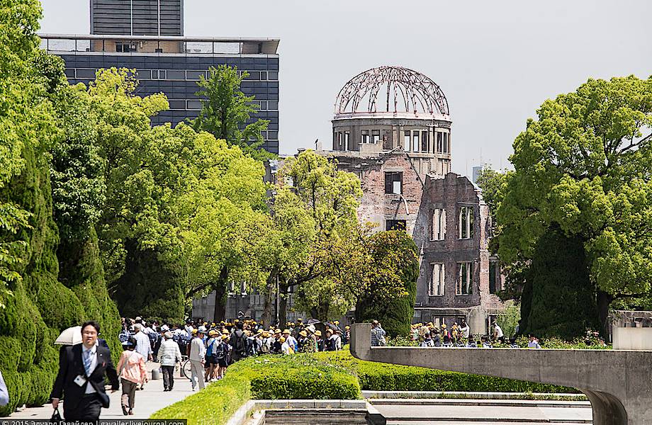 Хиросима после ядерной бомбардировки