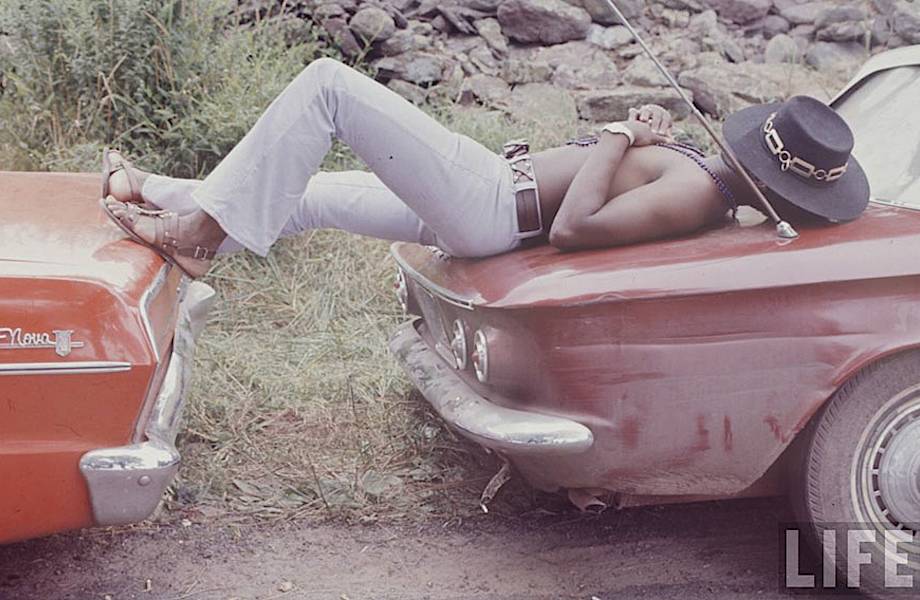 20 уникальных фото о том, каково это, побывать на Вудстоке в 1969 году