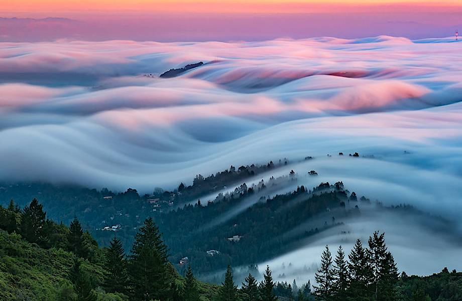 10 фантастических снимков тумана, которые кажутся абсолютно нереальными