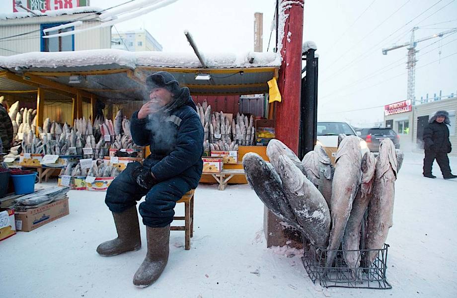 10 ошарашивающих фото о том, как выглядит обычный зимний день в Якутии