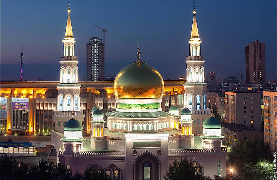 Мечеть в москве самая большая фото