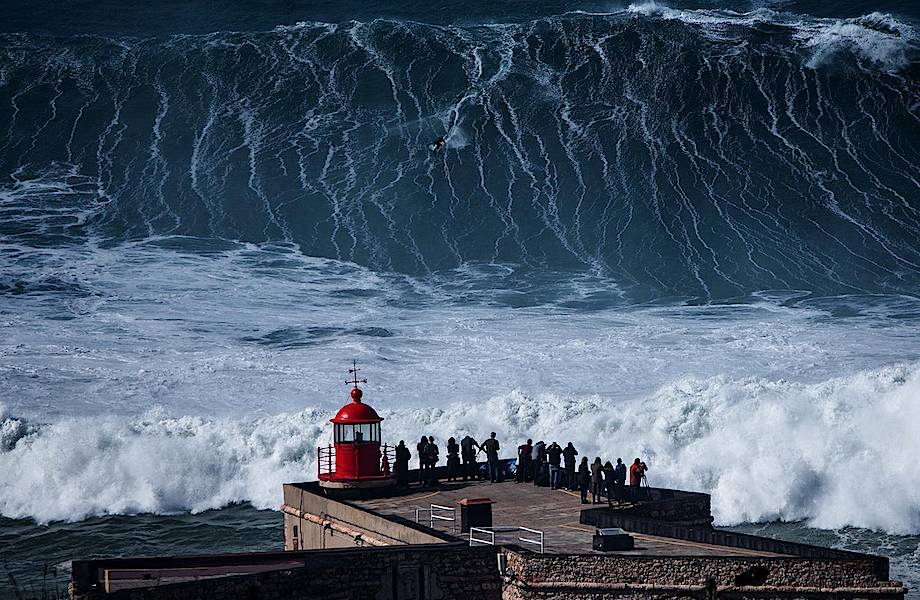 Самые высокие волны в мире, и где можно посмотреть на чудовищных гигантов
