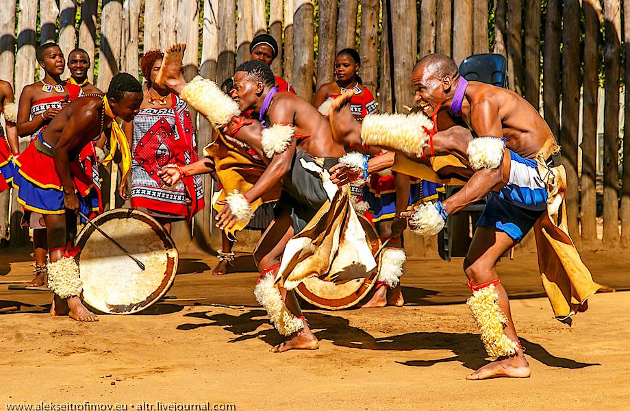 В королевстве Свазиленд: бешеные акробаты, половое разделение и водопады