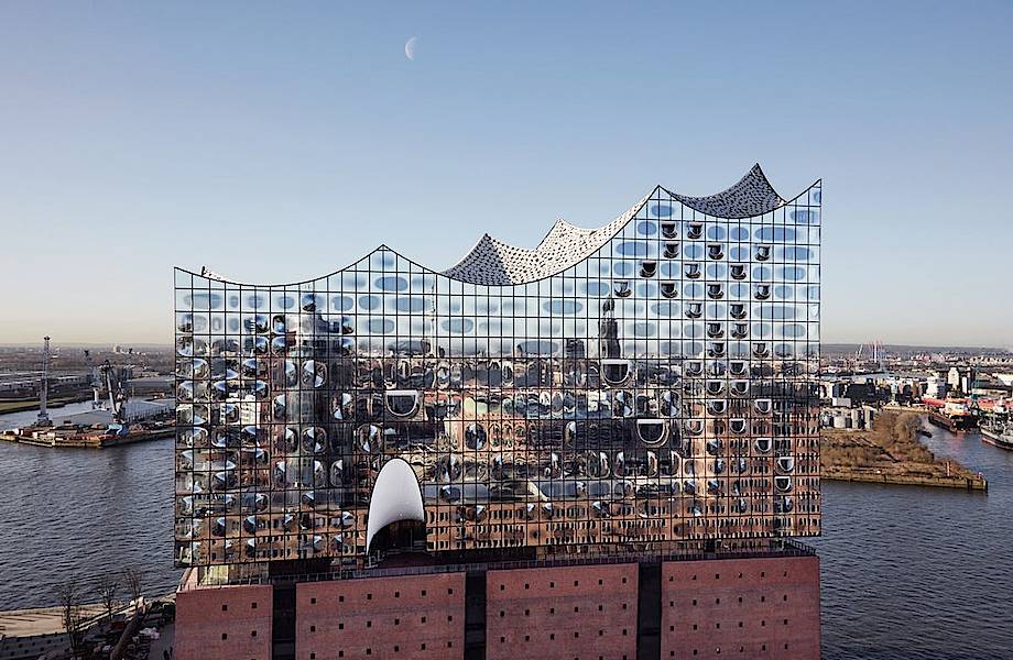 Как выглядит концертный зал в Гамбурге, спроектированный с помощью алгоритма 