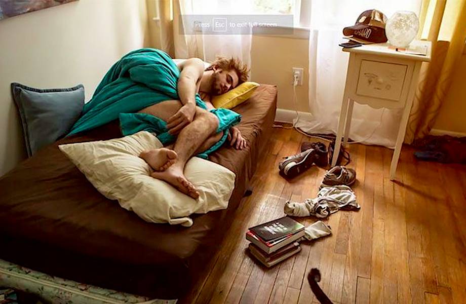 Приватная жизнь: фотограф сделала любопытные фото американцев в их спальнях