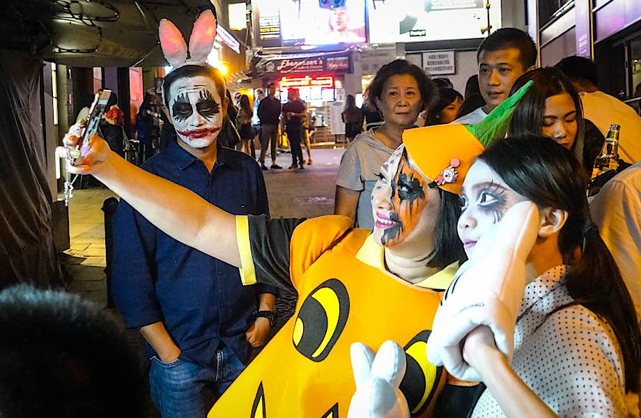 Как проходит Хэллоуин в Гонконге