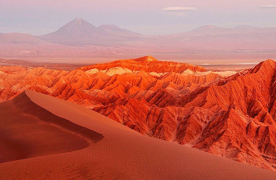 Где расположена самая сухая пустыня в мире