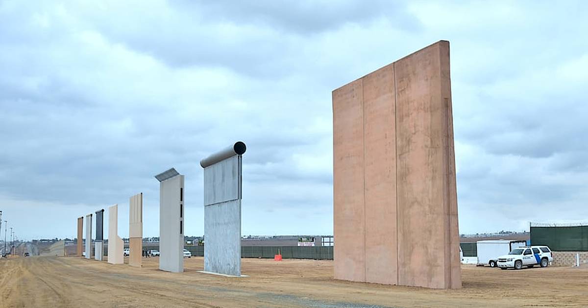 Фото дня: стена Трампа