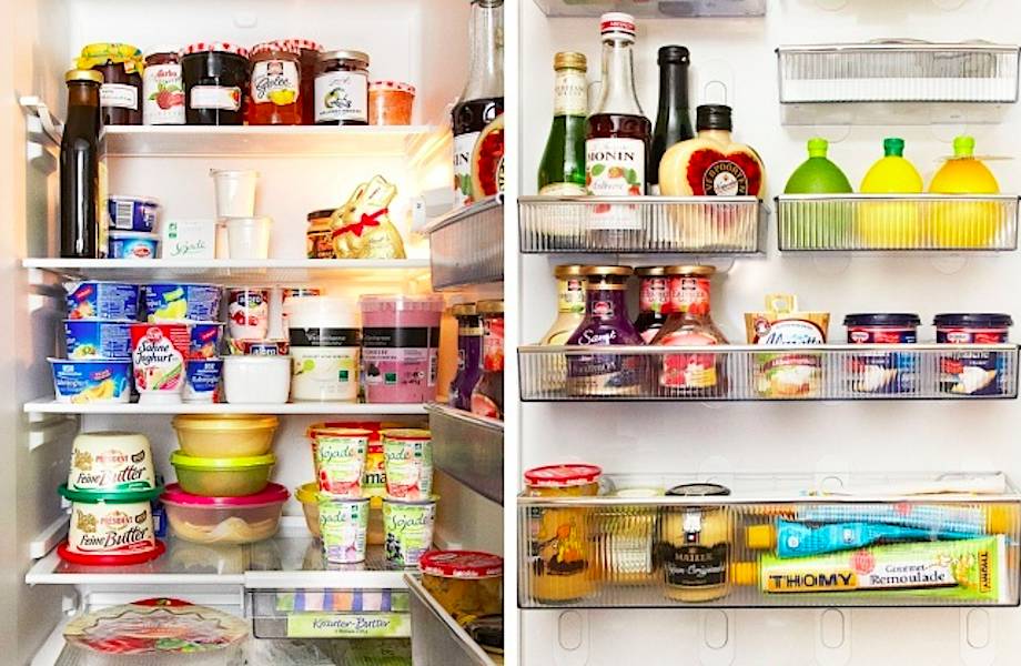 Немка делает фотографии людей и содержимого их холодильников 
