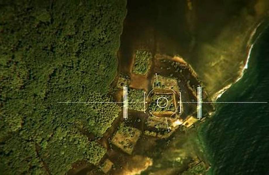 Видео, показывающее загадочный заброшенный город Нан-Мадол посреди Тихого океана 