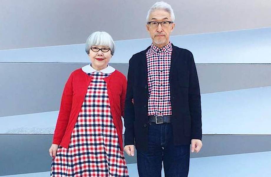 Японская пожилая пара одевается так стильно, что в них невозможно не влюбиться