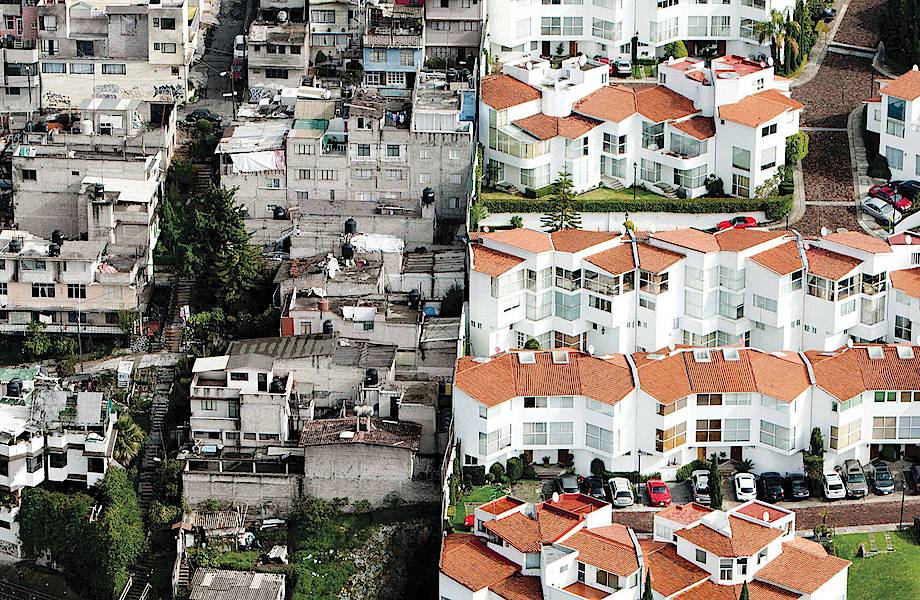 Когда бедность и богатство в нескольких шагах: вид сверху на социальное неравенство