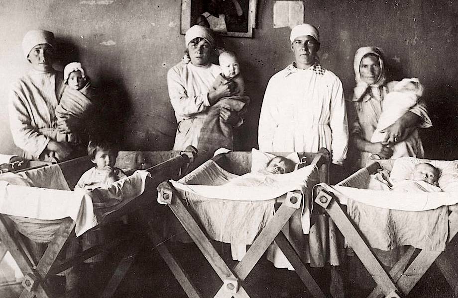 Голод в Поволжье: фотографии, сделанные иностранцами в России в 1920-х
