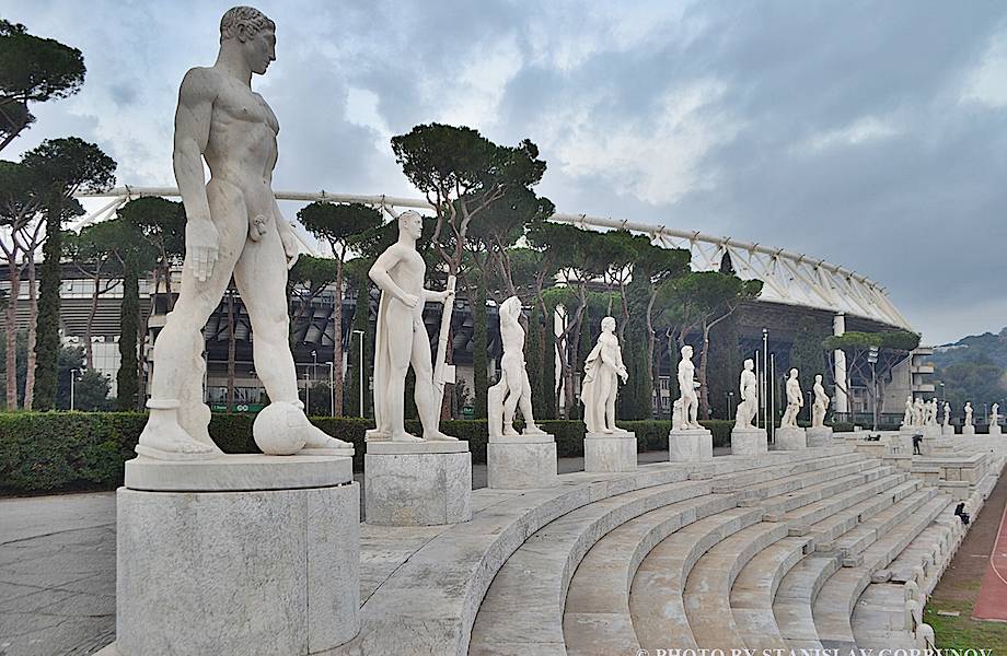 Форум Муссолини — самая необычная достопримечательность Рима