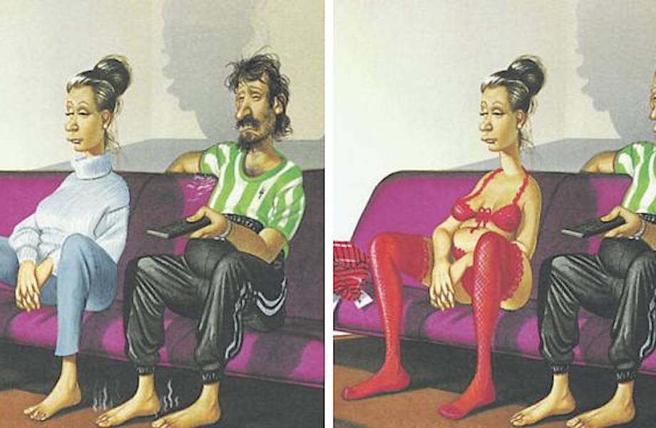 30 брутальных и честных иллюстраций Герхарда Хадерера о современном обществе 