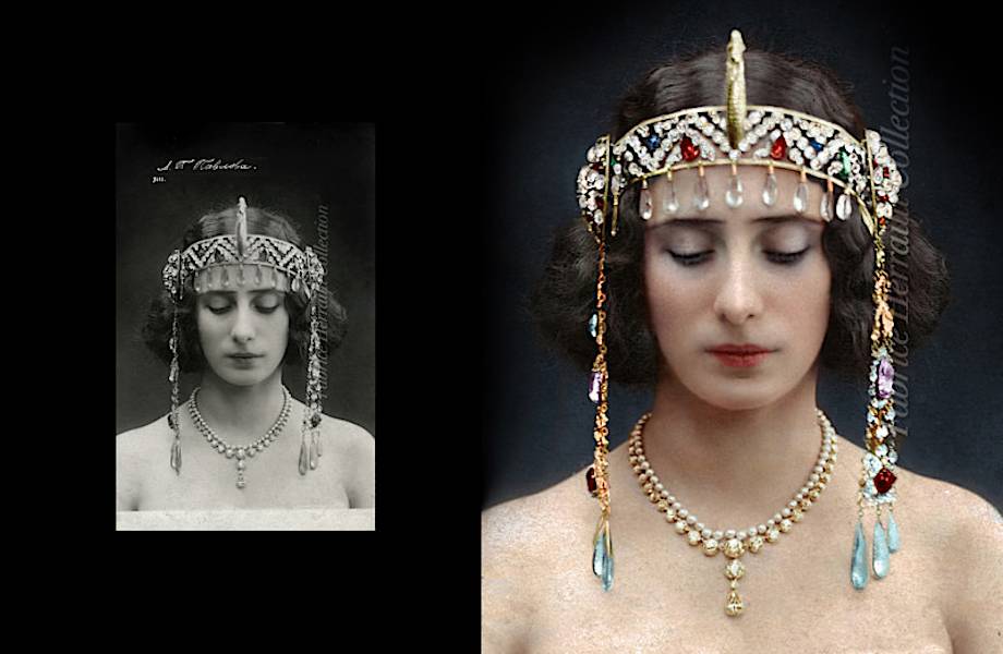 Самые красивые женщины царской России в колоризированных архивных фото