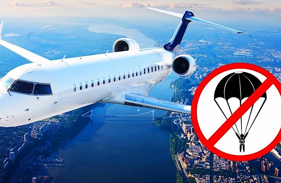 6 причин, почему в самолетах не выдают парашюты на случай катастрофы