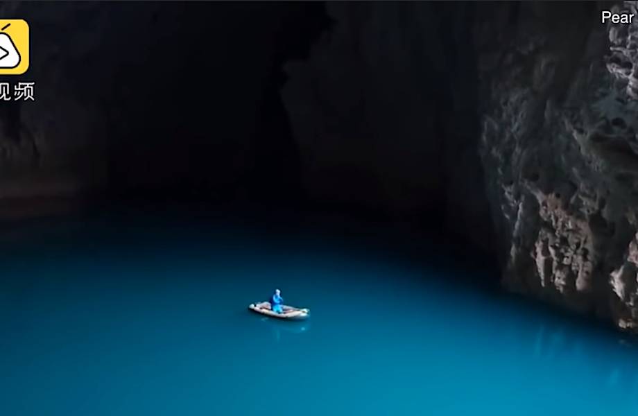Головокружительной красоты видео самой большой в мире пещеры 