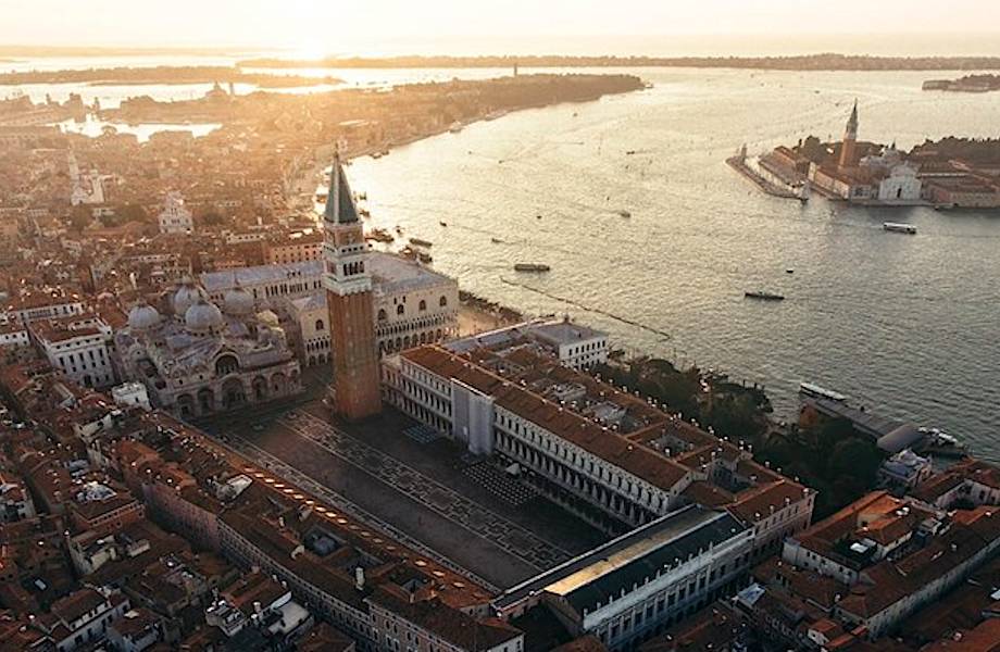 Великолепные воздушные фото Венеции
